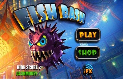 IOS игра Fish Bash. Скриншоты к игре Рыбные мутации