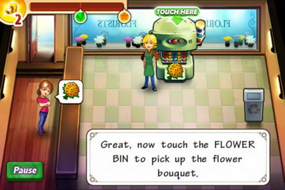 IOS игра Flower shop frenzy. Скриншоты к игре Цветочный Магазин Френзи