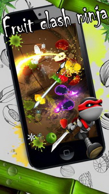 IOS игра Fruit clash ninja. Скриншоты к игре Атака фруктового ниндзя