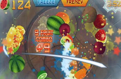 IOS игра Fruit Ninja. Скриншоты к игре Фруктовый Ниндзя