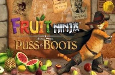 IOS игра Fruit Ninja: Puss in Boots. Скриншоты к игре Фруктовый ниндзя. Кот в сапогах