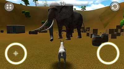 IOS игра Goat rampage. Скриншоты к игре Бешенство козла