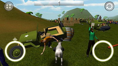 IOS игра Goat rampage. Скриншоты к игре Бешенство козла