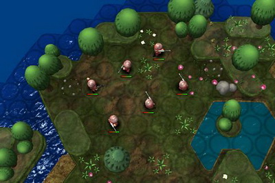 IOS игра Great little war game. Скриншоты к игре Великая маленькая война