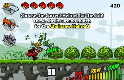 IOS игра Helmet Hero: Head Trauma. Скриншоты к игре Шлем героя: травма головы