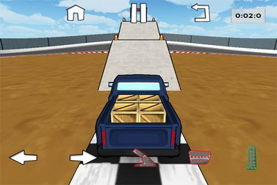 IOS игра Hondune's truck trials. Скриншоты к игре Испытания грузовиков