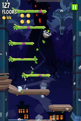 IOS игра Icy tower 2: Zombie jump. Скриншоты к игре Ледяная башня 2: Зомби прыжок