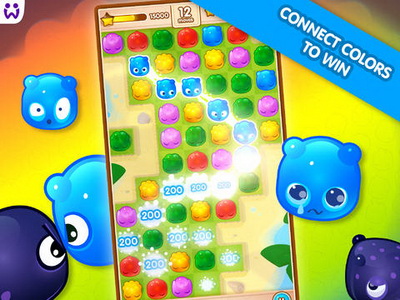 IOS игра Jelly Splash. Скриншоты к игре Желейный всплеск