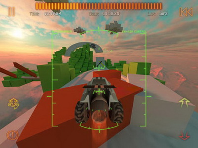 IOS игра Jet car stunts 2. Скриншоты к игре Трюки реактивных тачек 2