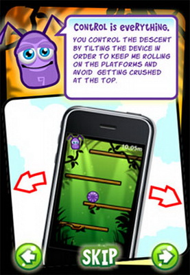 IOS игра Jungler Bug. Скриншоты к игре Червяк в Джунглях