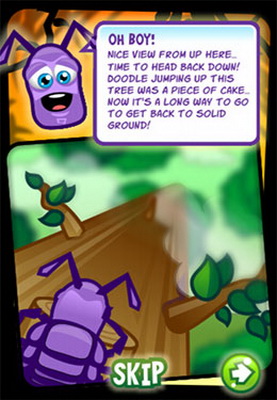 IOS игра Jungler Bug. Скриншоты к игре Червяк в Джунглях