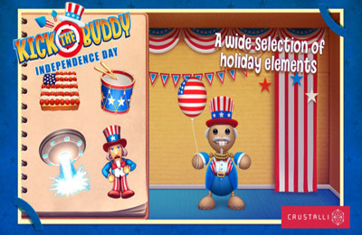 IOS игра Kick the Buddy Independence Day. Скриншоты к игре Ударь друга: День независимости