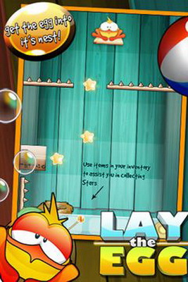 IOS игра Lay the Egg – Epic Egg Rescue Experiment Saga. Скриншоты к игре 