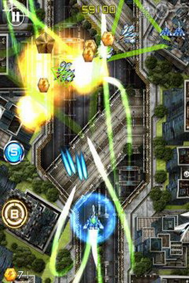 IOS игра Lightning Fighter 2. Скриншоты к игре Ударный истребитель 2
