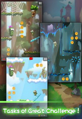 IOS игра Lost Jump Deluxe. Скриншоты к игре Не упусти прыжок