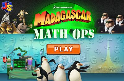 IOS игра Madagascar Math Ops. Скриншоты к игре Тайные операции Мадагаскара