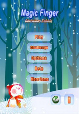 IOS игра Magic Finger: Christmas Bubble. Скриншоты к игре Волшебный палец: Рождественские бульбашки