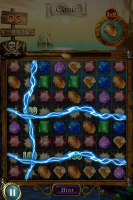 IOS игра Magic Gem. Скриншоты к игре Магический кристалл