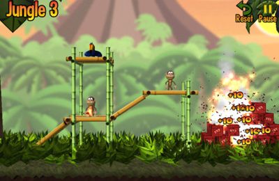 IOS игра Monkey Bongo. Скриншоты к игре Обезьяний Бросок