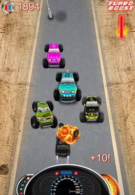 IOS игра Monster Trucks vs COPS HD – FULL VERSION. Скриншоты к игре Грузовики - монстры против копов