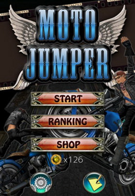 IOS игра Moto Jumper. Скриншоты к игре Мото Прыгун