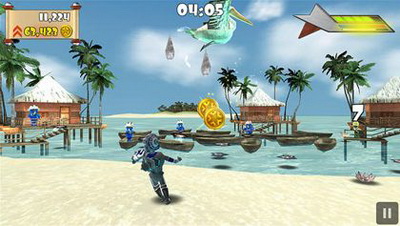 IOS игра Ninja Chaos. Скриншоты к игре Ниндзя Хаос