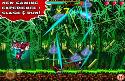 IOS игра Ninja Slash! Runner. Скриншоты к игре Ниндзя слэш раннер