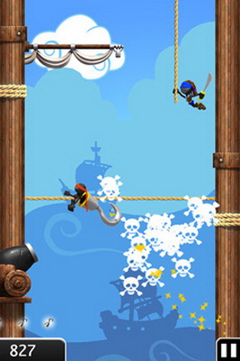 IOS игра NinJump Deluxe. Скриншоты к игре Прыжок Ниндзя Дэлюкс