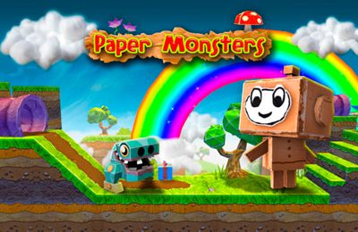 IOS игра Paper monsters. Скриншоты к игре Бумажные монстры