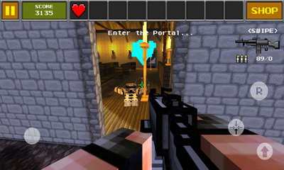 IOS игра Pixel Gun 3D. Скриншоты к игре Пиксельный 3Д шутер