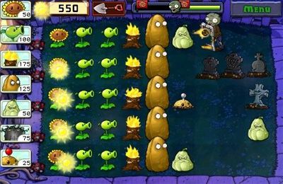 IOS игра Plants vs. Zombies. Скриншоты к игре Растения против Зомби