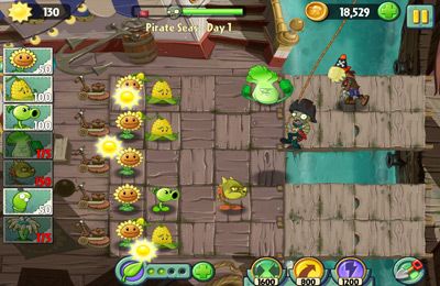 IOS игра Plants vs. Zombies 2. Скриншоты к игре Зомби против растений 2