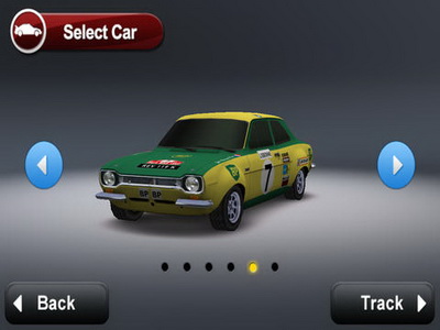 IOS игра Pocket Rally. Скриншоты к игре Карманные Гонки