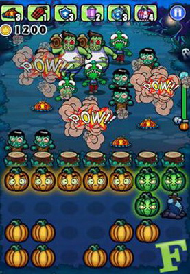 IOS игра Pumpkins vs. Monsters. Скриншоты к игре Тыквы против Монстров