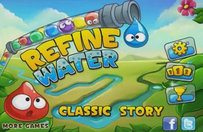 IOS игра Refine Water. Скриншоты к игре Очисть воду