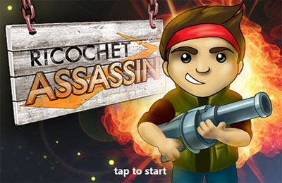 IOS игра Ricochet Assassin. Скриншоты к игре Стрельба рикошетом