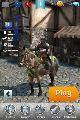 IOS игра Rival knights. Скриншоты к игре Непобедимый рыцарь