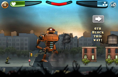 IOS игра Robot Rampage. Скриншоты к игре Буйство Робота