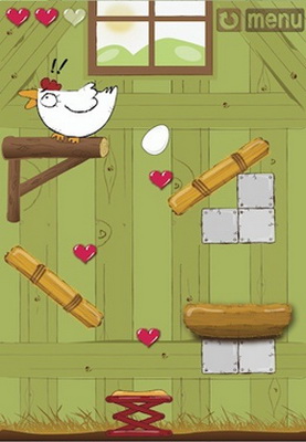 IOS игра Rolling Eggs!. Скриншоты к игре Сонная Курица