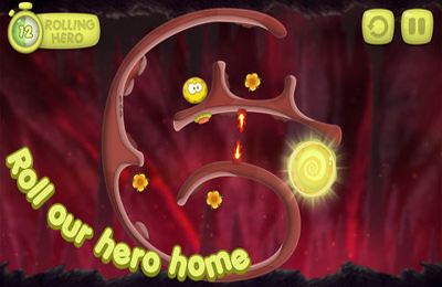 IOS игра Rolling Hero. Скриншоты к игре Вращающийся герой