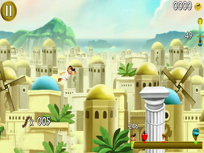 IOS игра Rope Escape Atlantis. Скриншоты к игре Побег на Веревке. Атлантида