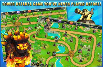 IOS игра Royal Defense. Скриншоты к игре Королевская Защита