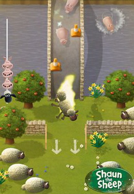 IOS игра Shaun the Sheep - Fleece Lightning. Скриншоты к игре Золотое руно - Барашка Шона