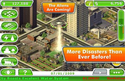 IOS игра SimCity Deluxe. Скриншоты к игре СимСити Делюкс
