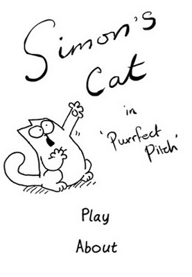 IOS игра Simon's Cat in 'Purrfect Pitch'. Скриншоты к игре Кот Саймона - музыкальный пакостник
