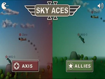 IOS игра Sky Aces 2. Скриншоты к игре Воздушные Асы 2