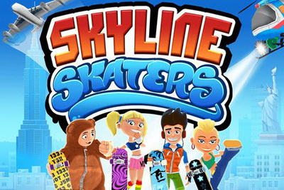 IOS игра Skyline skaters. Скриншоты к игре Скейтбордисты на горизонте