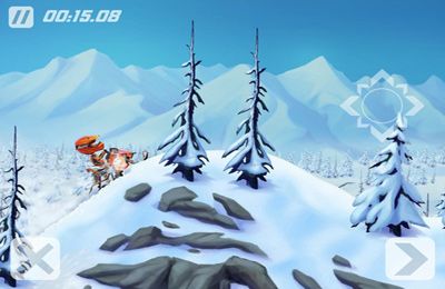 IOS игра Sled Mayhem. Скриншоты к игре Заезд на Снегоходах
