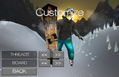 IOS игра Snowboarding. Скриншоты к игре Сноубординг