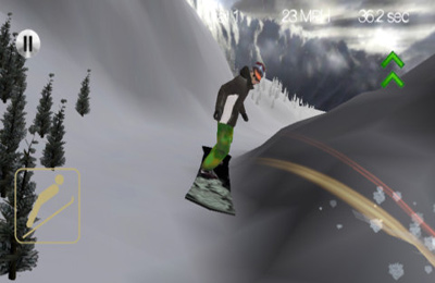 IOS игра Snowboarding. Скриншоты к игре Сноубординг